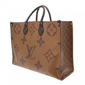 Louis Vuitton Monogram brown Go handbag canvas bag On tote the Giant